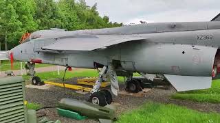 Fighter Planes! (Sepecat Jaguar GR3A)  #fighterplane #eastmidlands #eastmidlandsaeropark #england