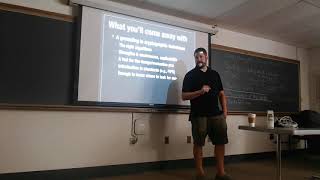 Practical Cryptographic Systems - 31 Aug 2017