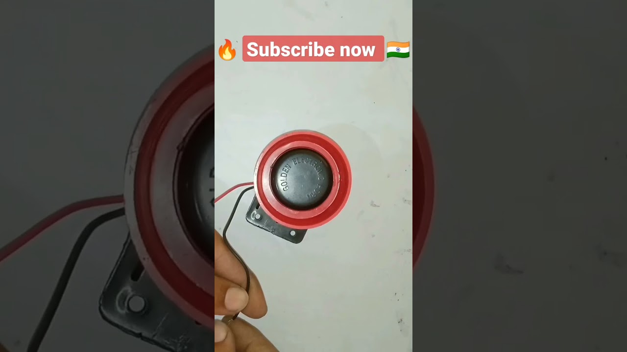 Reverse horn for car shorts 