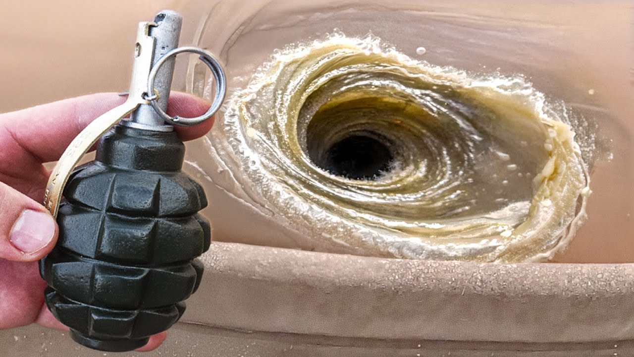 EXPERIMENT: Different Things Dropped In WhirlPool