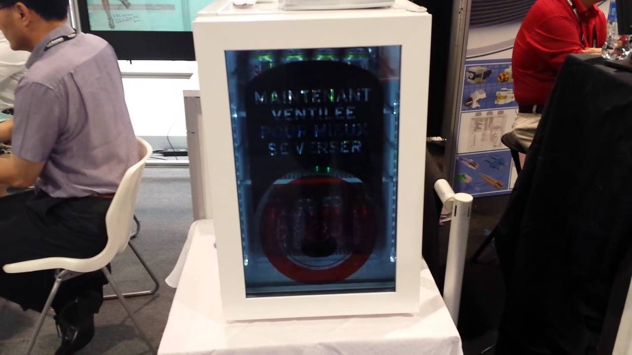 Awesome DJ mancave refrigerator with video screen