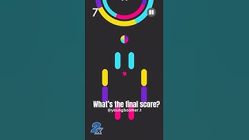 Personal high score in COLOR SWITCH‼️ 😭