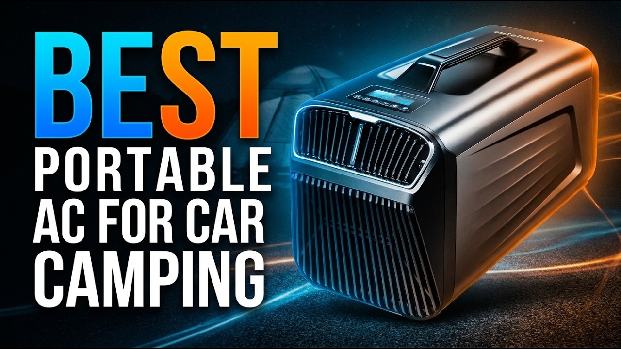 Best Portable AC for Car Camping 🧊 Stay Cool Anywhere! - YouTube