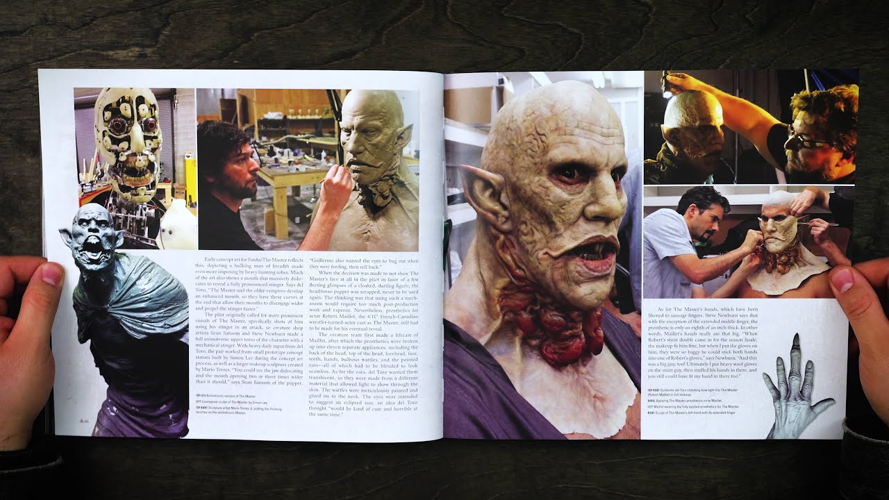 Artbook ASMR - The Art of The Strain TV Series - Flip Through, Relaxing, Page Turning