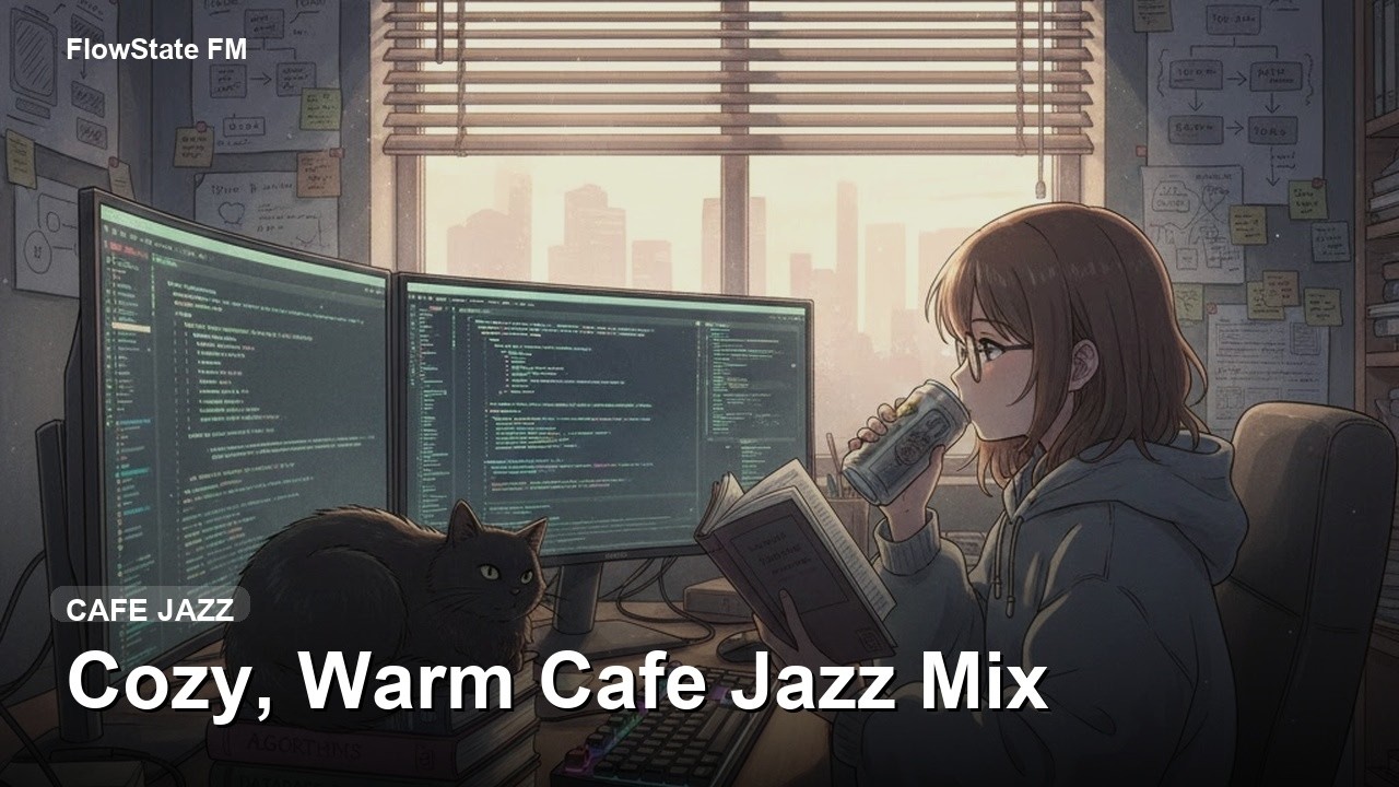 Cafe Jazz BGM Mix для программирования Vol. 2 【1.5 Hours】