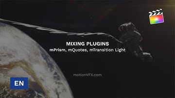 Learn how to create an inspirational project using mixing plugins from MotionVFX