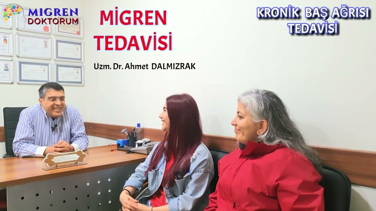 1 SEANS MİGREN TEDAVİMİZ sonrasında MİGRENDE TAMA YAKIN DÜZELME  !!!