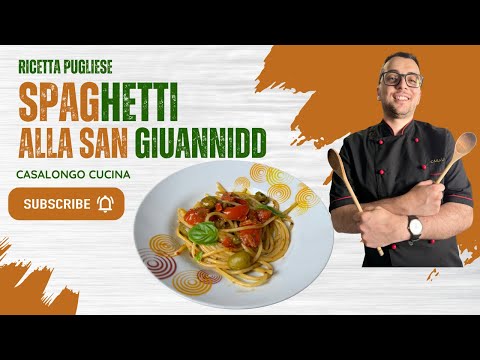 SPAGHETTI ALLA SAN GIUANNIDD - ricetta PUGLIESE!! E' PAZZESCA PROVATELA!!!