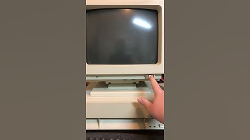 Turning on the IBM PS/1 Model 2133