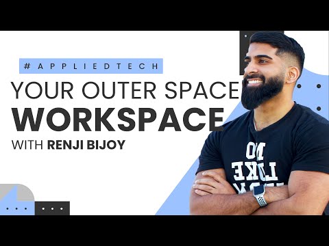 Your Outer Space Workspace | Renji Bijoy from Immersed