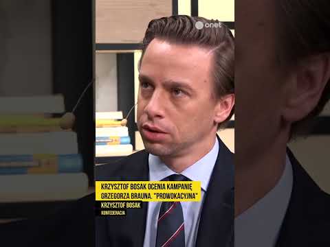 Krzysztof Bosak ocenia
