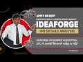 IdeaForge Drone Company IPO - Apply or Avoid? IdeaForge IPO Date, Review, Price, Allotment, Analysis