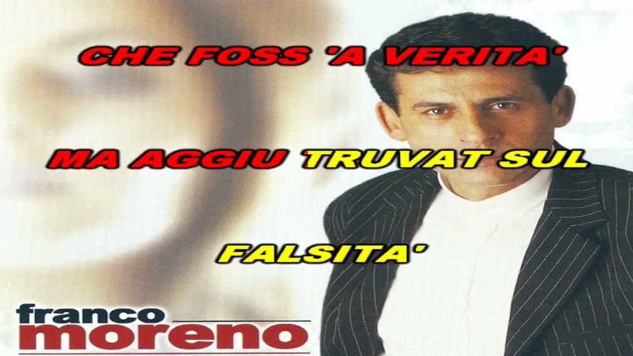 KARAOKE FRANCO MORENO MPAZZUTO 'E BENE