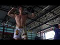 POV : You moved to a remote island in Thailand to become a Muay Thai fighter