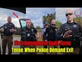 First Amendment Audit Turns Tense When Police Claim Fake Plates