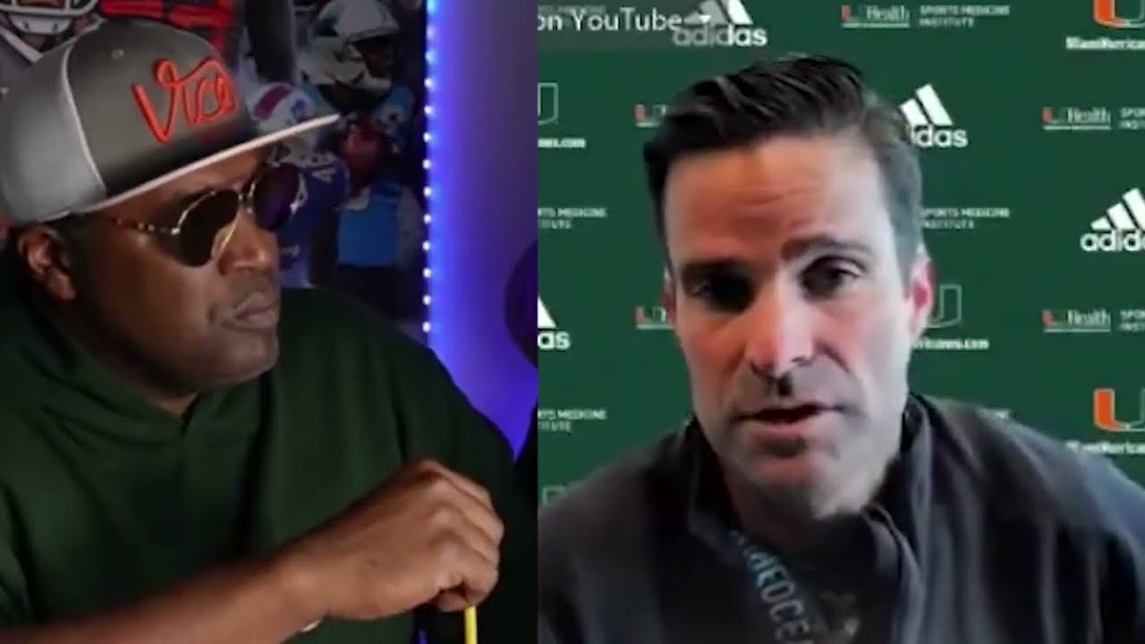 Manny Diaz FORCED to tell the TRUTH about the MIAMI HURRICANES during his time there!