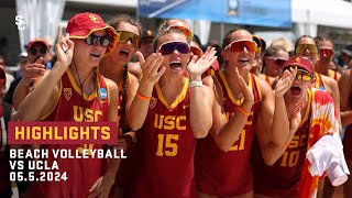 Highlights: USC Beach wins its 4th consecutive National Championship by defeating UCLA