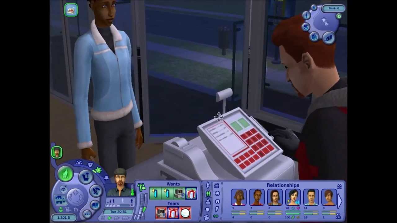 Let's Play The Sims 2 Open For Business! [Part 2] Our First Simoleon! YouTube