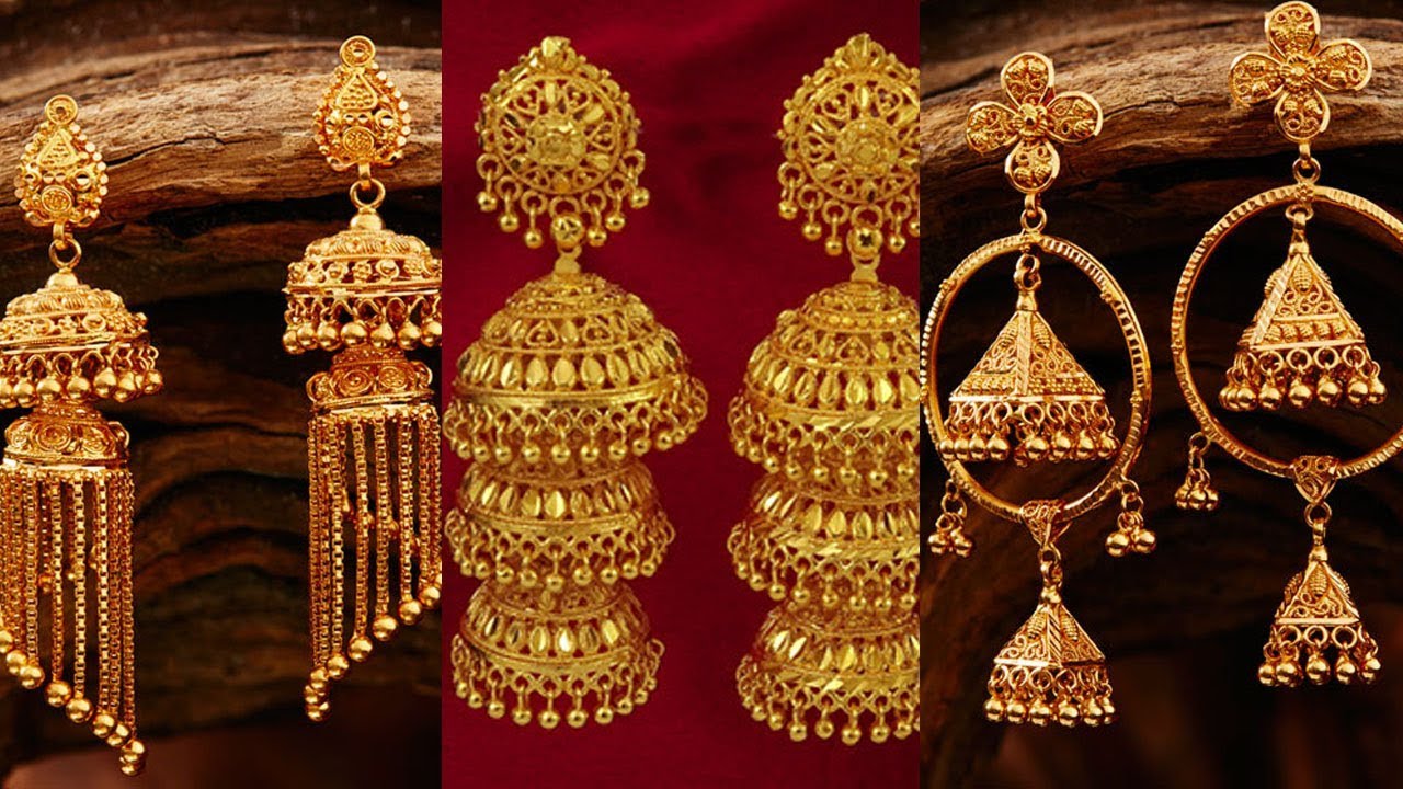 Joyalukkas Yellow Gold 22kt Stud Earring Price in India - Buy Joyalukkas  Yellow Gold 22kt Stud Earring online at Flipkart.com
