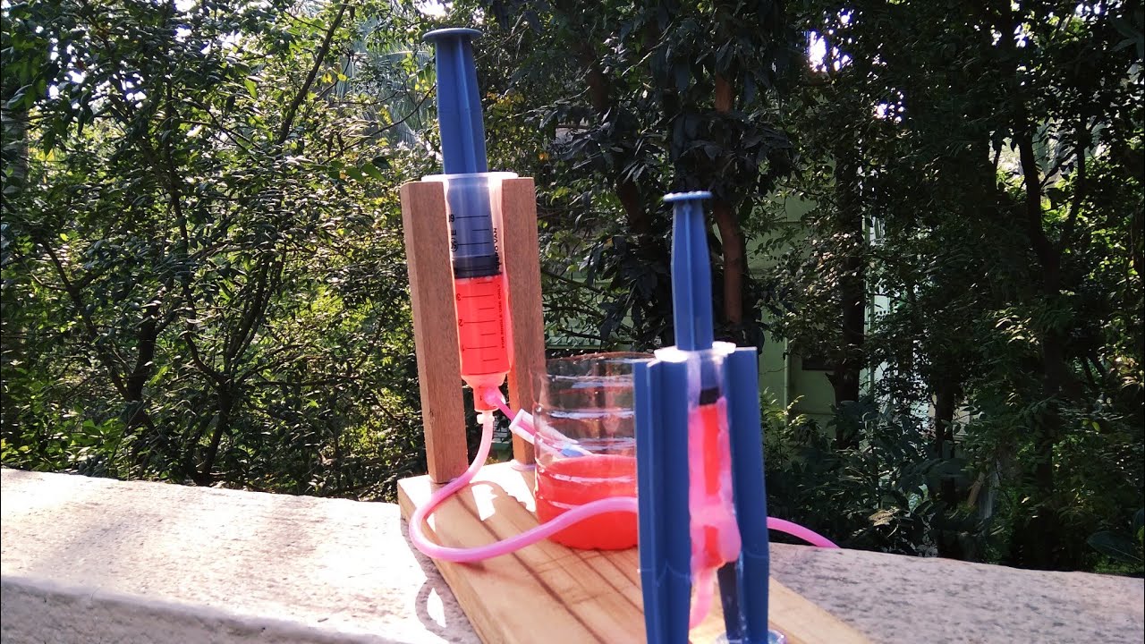 How to Make a Powerful Hydraulic Jack from Syringe YouTube