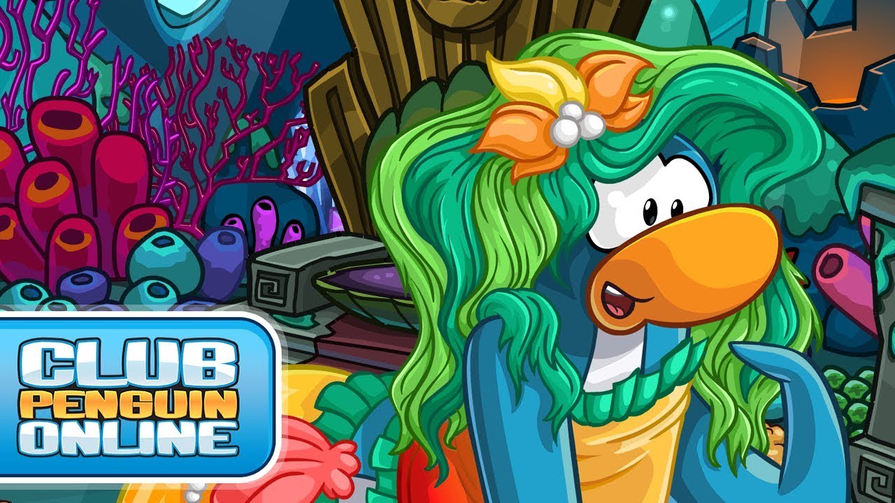 Club Penguin Online Underwater Kingdom YouTube