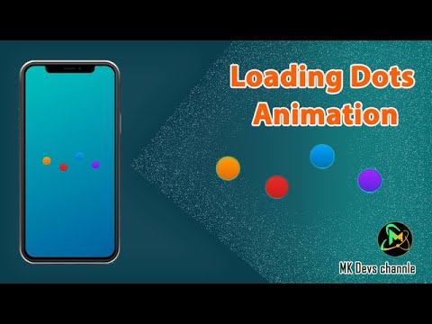 Loading Dots Animation in HTML, CSS & Javascript | MK Devs | Speed Code