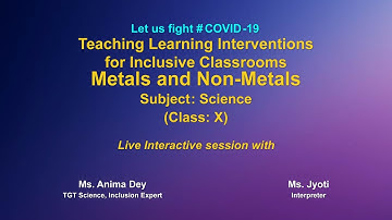 Live Interaction  on PM eVidya:  Teaching Learning Interventions for Inclusive Classrooms