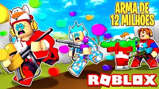 Roblox  - COMPREI A ARMA DE 12 MILHÕES NO BIG PAINTBALL?