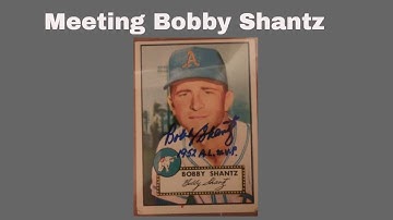Bobby Shantz Meet. 1952 AL MVP
