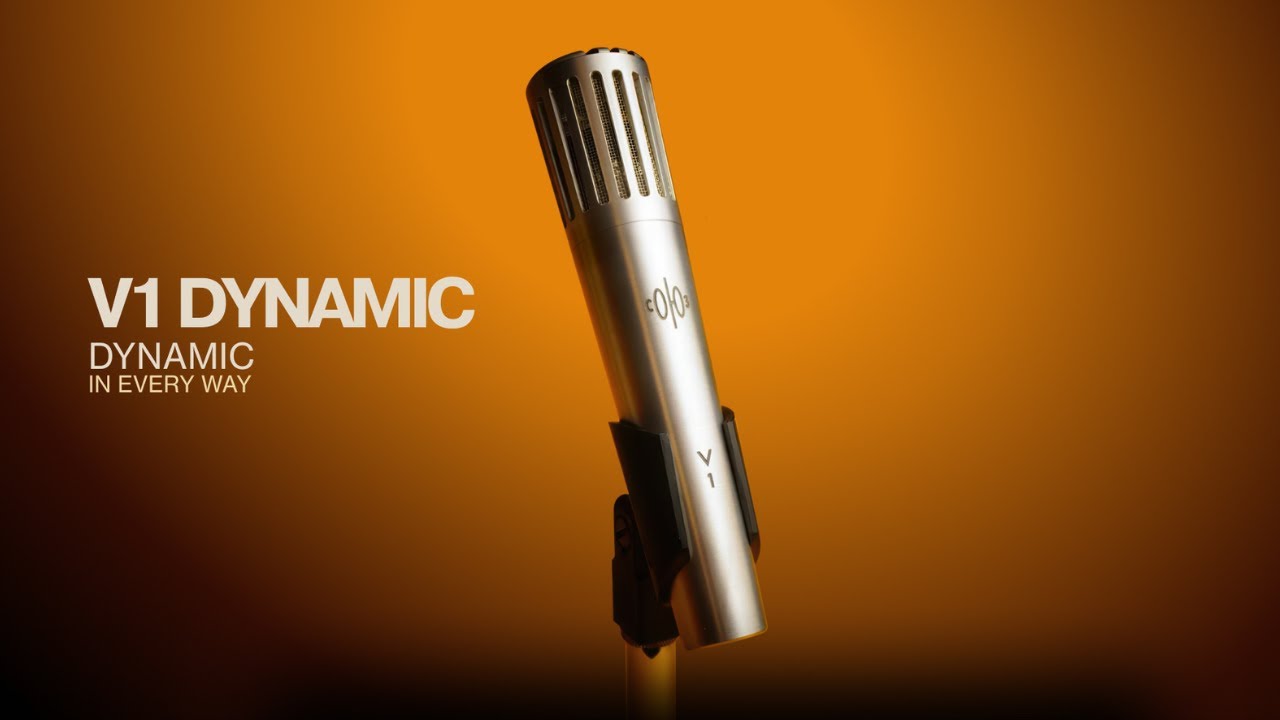 Soyuz V1 Dynamic Microphone - Silver - Vintage King