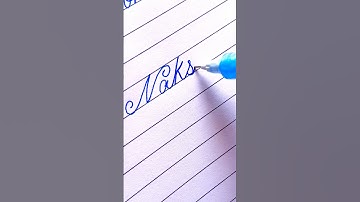 Nakshat    || Comment your name..|| #viral  #cursive #cursive-handwriting #shorts