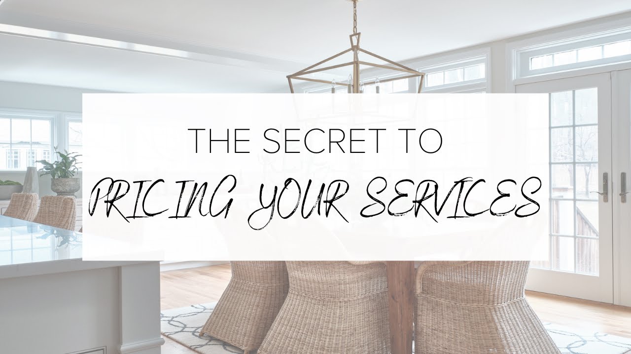 How to Price Your Interior Design Services | Design Sips - YouTube