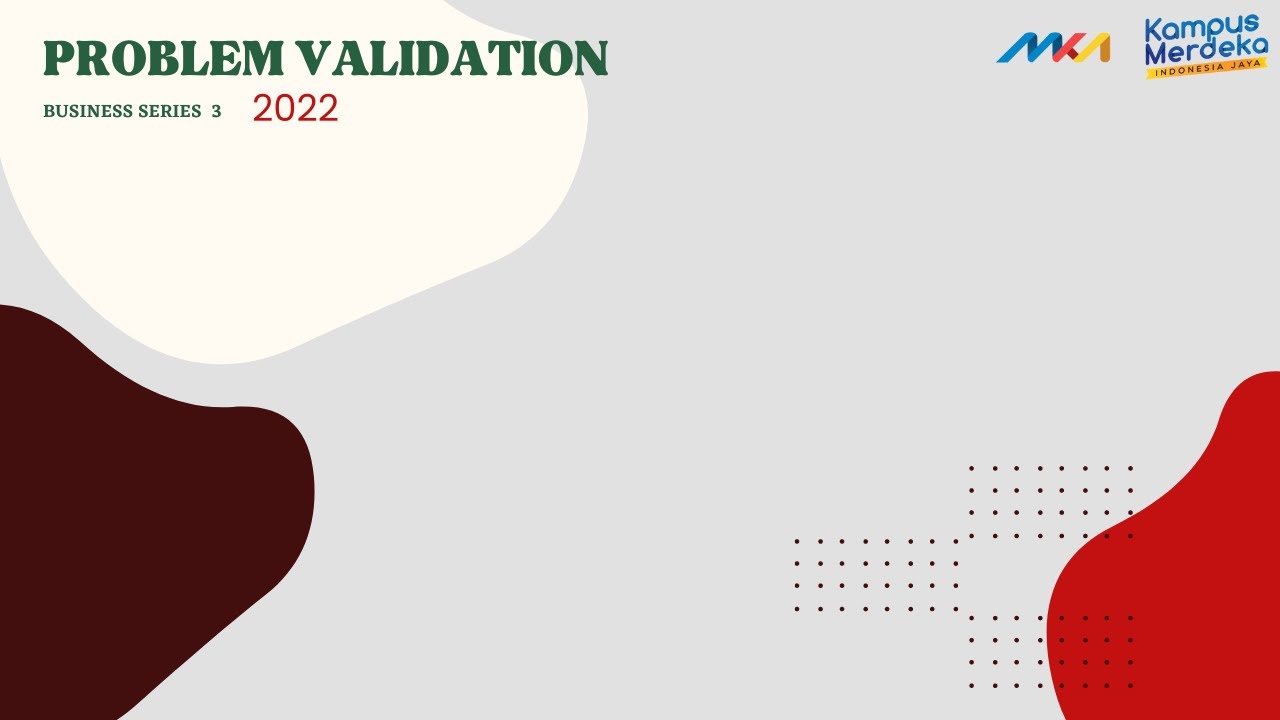 Webinar Business Analist #3 [Problem Validation] - YouTube