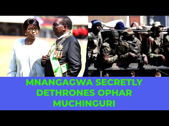 MNANGAGWA SECRETLY DETHRONES OPHAR MUCHINGURI class=