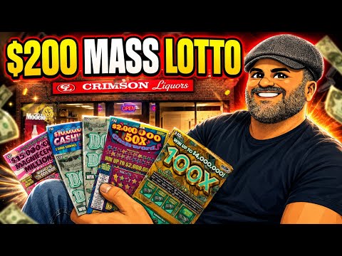 MASS LOTTERY Let’s Go!!! I bought $200 Worth from a Store I’ve Never Been to Before!