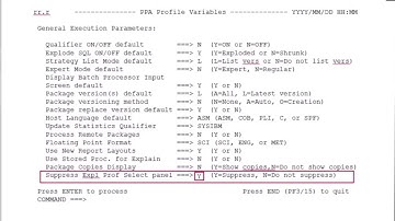 Plan Analyzer for Db2 for z/OS: Suppress the Broadcom-Defined Profile Selection Panel
