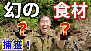【サバイバル食材】大自然の山奥で幻の「けぶがに」が獲れたーー！！？