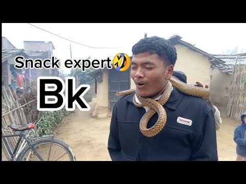 Baba Snake 🐍 expert Bk #funny #comedy #niteshofficialcomedy - YouTube