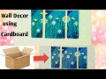 DIY Wall Decor Using Cardboard (Cardboard Painting) Wall Art