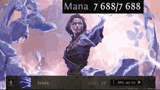 Ultimate Archmage Spark Build Guide 300K Tooltip Dps 7.5K Mana Path Of Exile 2