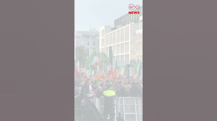 Protests in Dublin City Centre