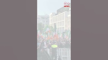 Protests in Dublin City Centre