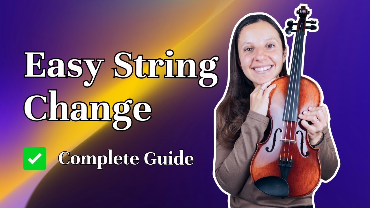 How to Change Violin Strings | Easy Tutorial - YouTube