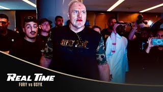 The Aftermath From the Head butt Scuffle Between Team Fury \& Team Usyk | REAL TIME EP. 1