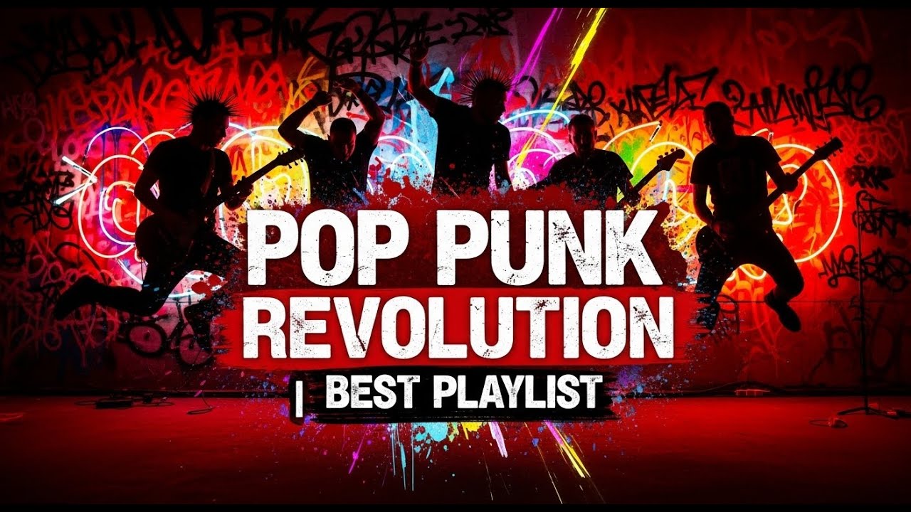 Pop Punk Uprising Punk Rock Energy Chaos Playlist | Pop Punk Style Inspired by Green Day and Sum 41