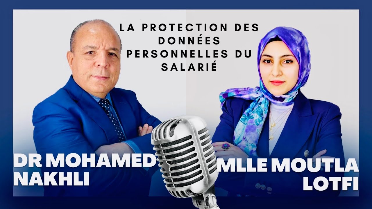 La protection des données personnelles du salarié, le Pr. Mohamed Nakhli reçoit Mlle Moutla Lotfi