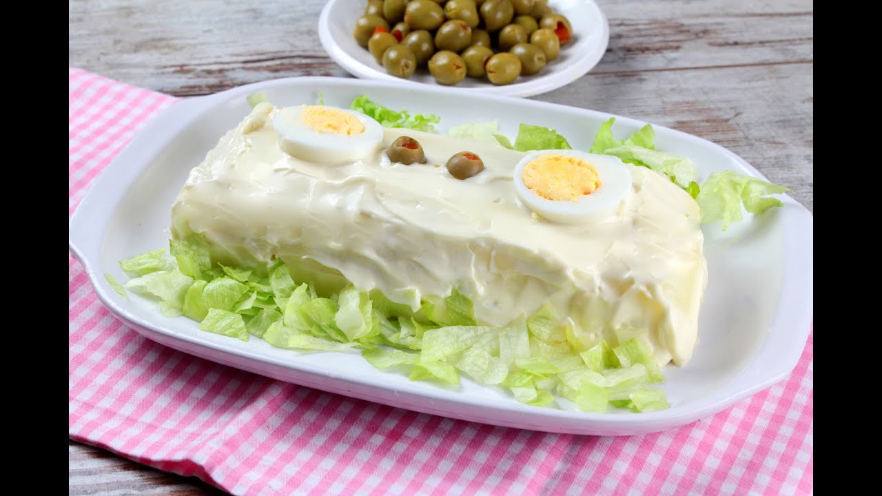 Brazo de Gitano de Patatas y Mayonesa Ybarra