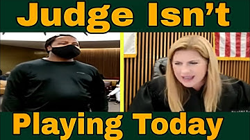 Judge Snaps After Defendant Fails to Follow Orders | Courtroom Accountability Moment