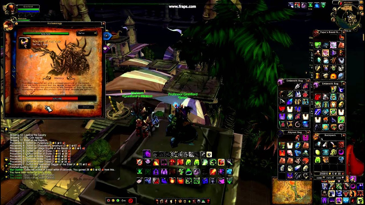 Scepter Of Azj Aqir Drop Mount Farm By Cloonie14