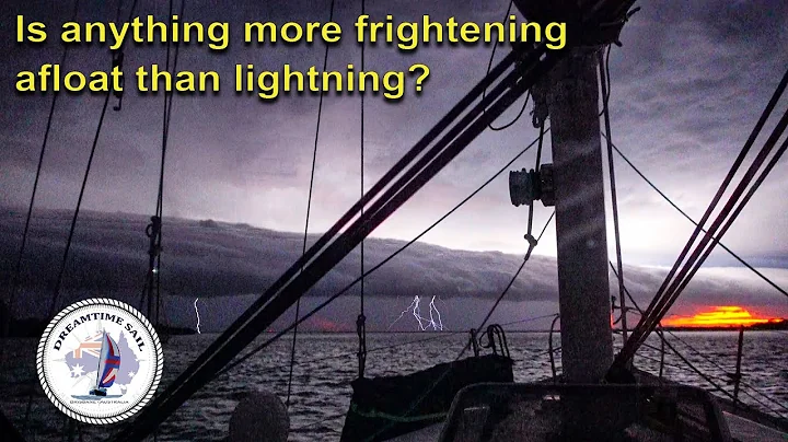 Across the Wide Bay Bar to the Great Sandy Straits with fearsome lightning storms - Series 2 Ep 55
